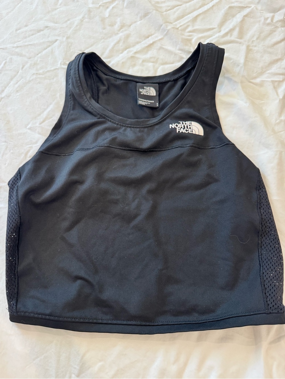The North Face Black Women's Athletic Tank Top with Logo